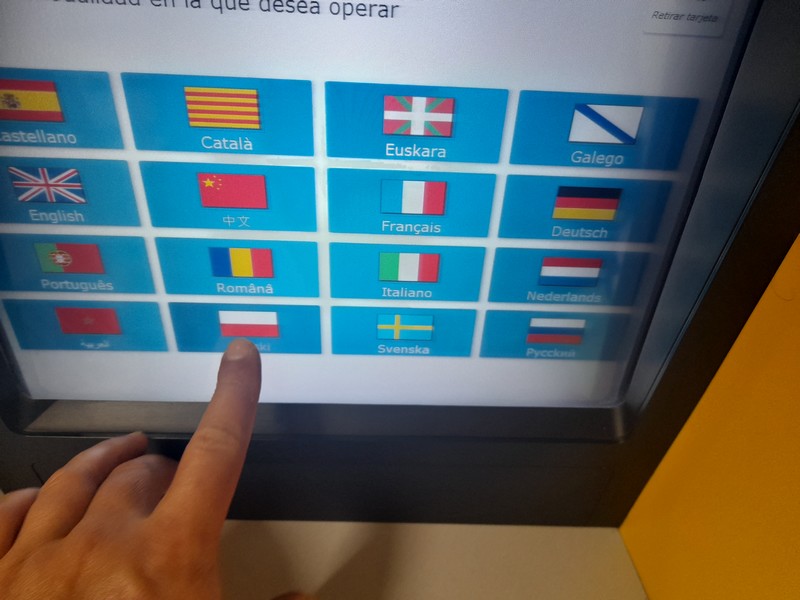 Bankomat na Tenerifě