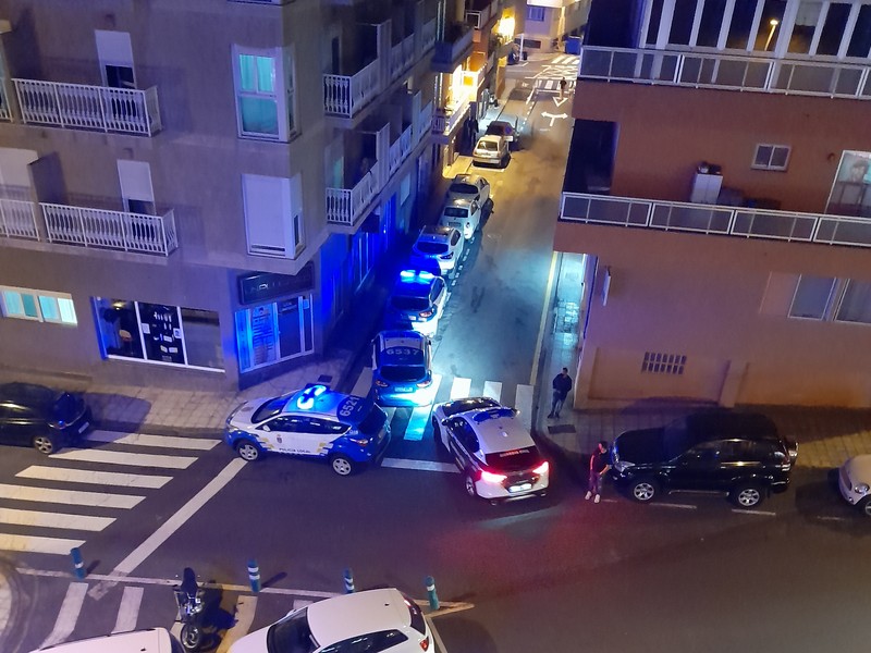 Policie v El Médano